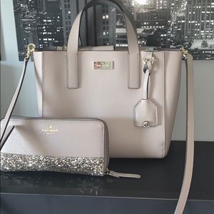 Kate Spade purse with matching wallet